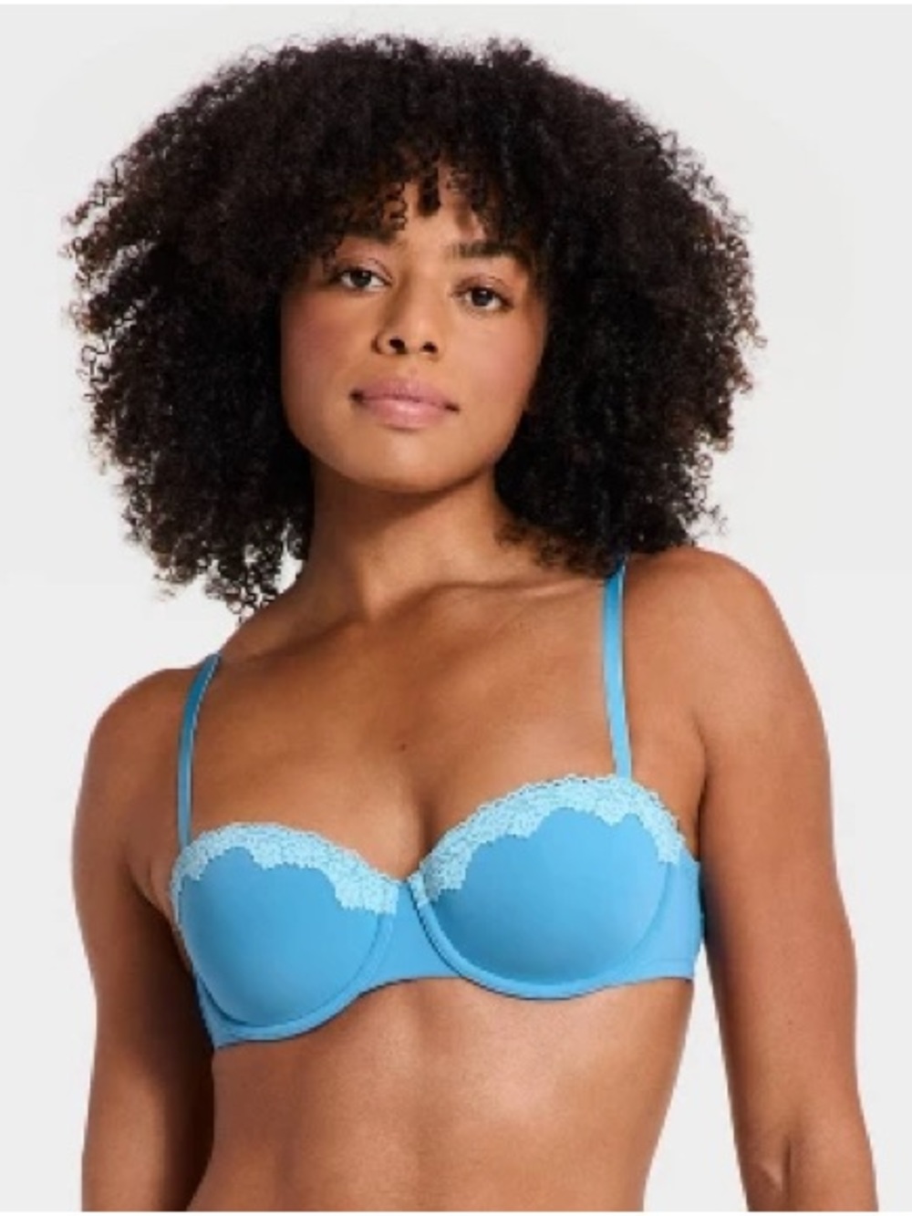 Target Blue Women’s Removable Push Up Balconette Bra